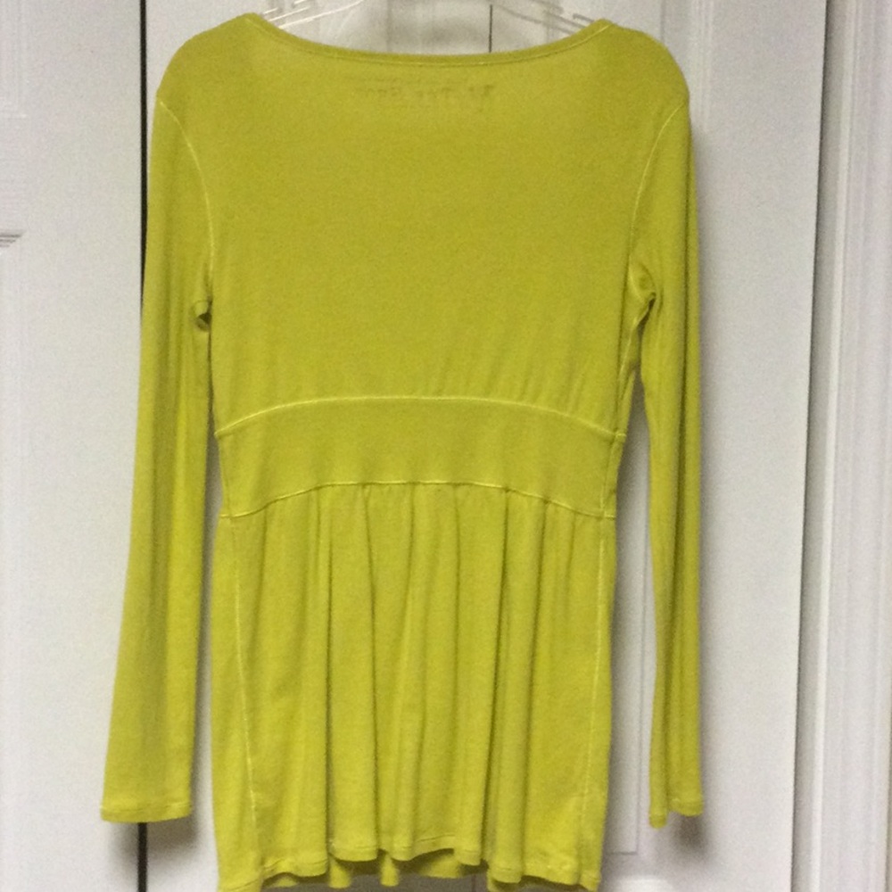 Vintage Victoria Secret T-Shirt Top Chartreuse Color - Picture 2 of 5